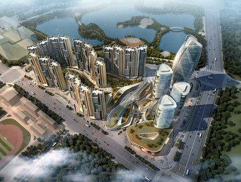 福建石狮洋内亭城市综合体项目概念规划设计